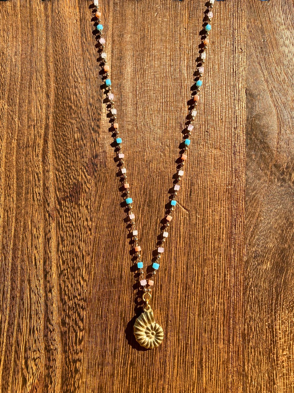 seashell necklaces