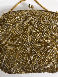 Image 6 of Gold Beaded Wristlet Purse