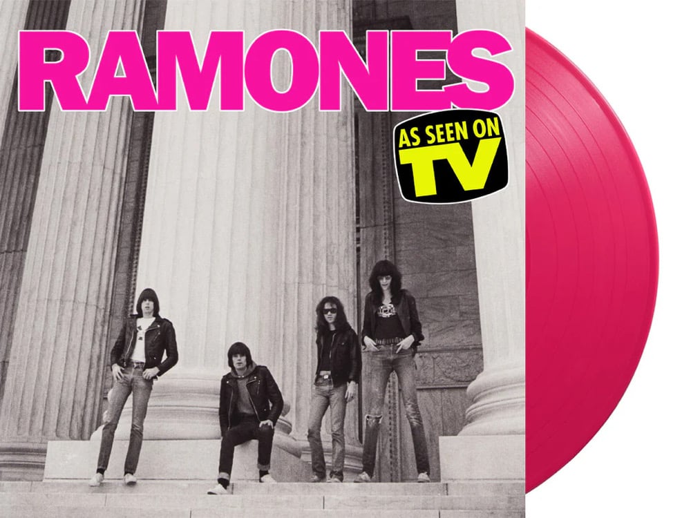 Ramones - “As Seen On TV” LP (Italian Import) Seam Splits