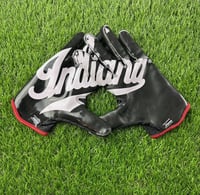 Image 1 of Adidas Indiana Hoosiers Black Gloves