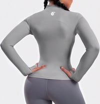 Image 2 of Gray Lifestyle Full Zip