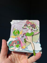 Image 2 of Super Sailor Form Jupiter enamel pin 