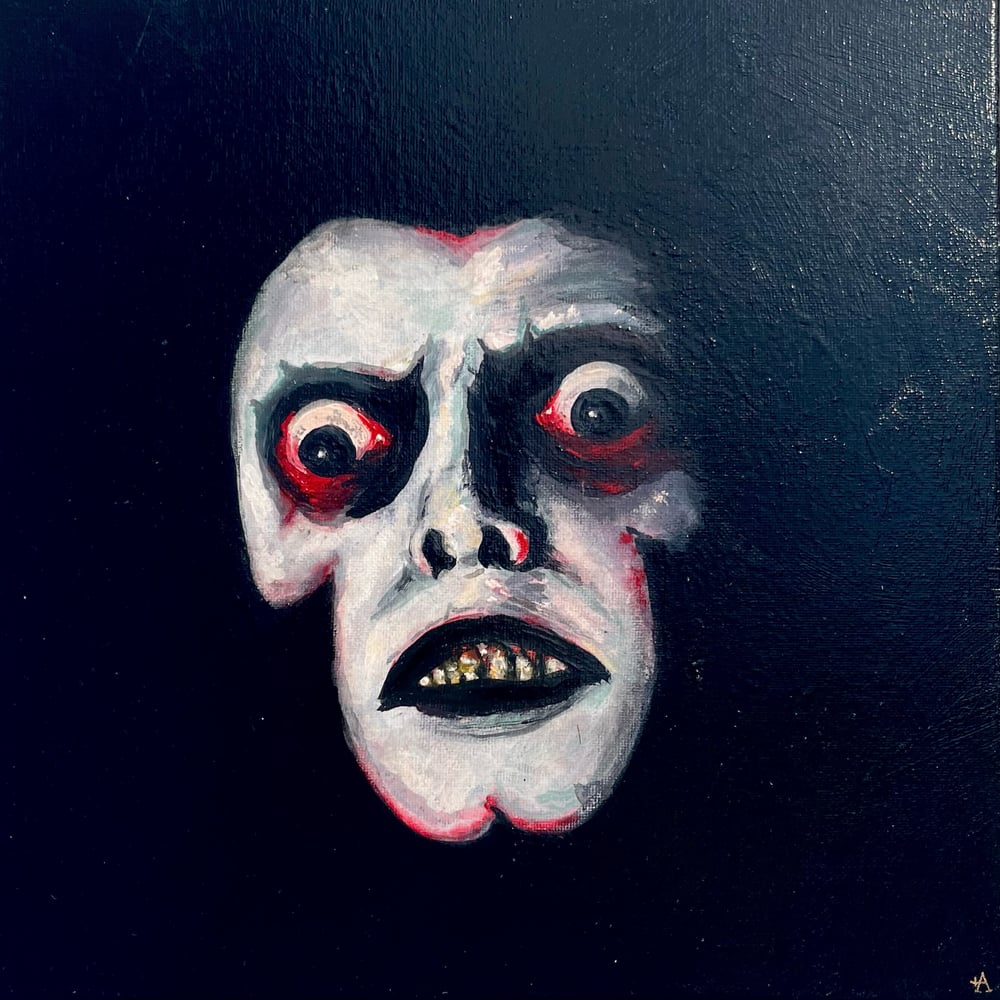 Captain Howdy Painting