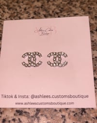 Image 1 of Camila earrings (silver, pre order) 