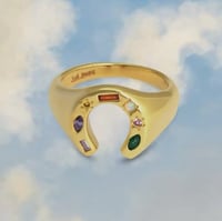 Image 2 of Junk Jewels Lucky Charm Signet Ring