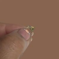 Image 2 of media luna stud