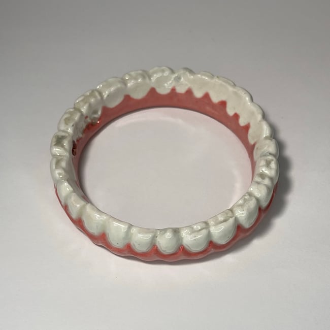 Teeth Bracelet Two - 7.25 in Inner Diameter