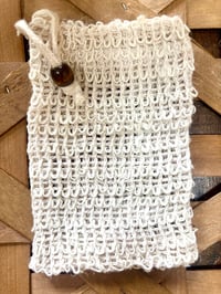Image 1 of sisal soap saver bag