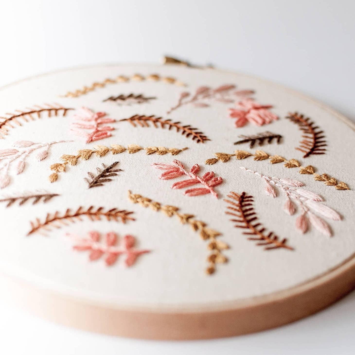 Image of Coral Breeze Embroidery Kit