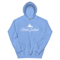 Image 4 of Unisex Hoodie with white screen print Grier logo