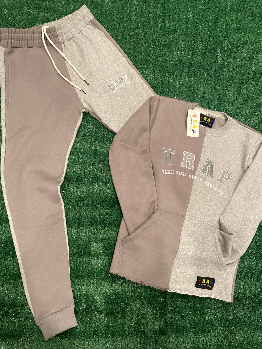 Image of Cool Grey TRAP SweatSuit 