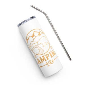 Image of Camping Life Stainless Steel Tumbler