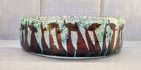 Image 1 of Small Fused Glass Fish and Sea grass Curve