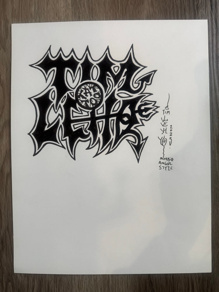 Image of Tim Lehi “Morbid Lehi” Original Art