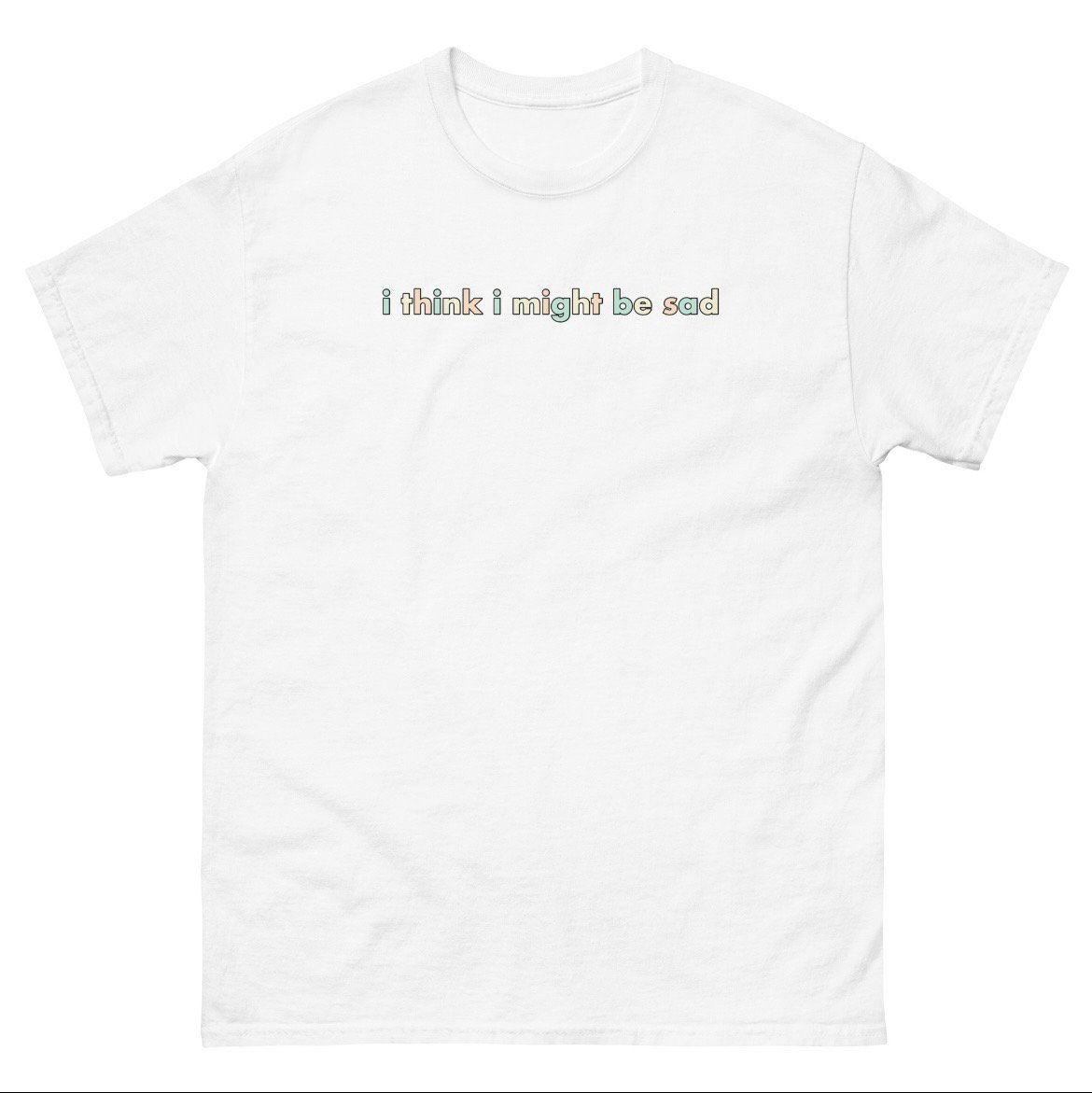 Sad tee sale