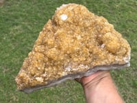 Image 10 of Citrine & Calcite Statement Cluster | Brazil #3038