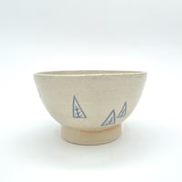 Image 2 of wide blue town bowl