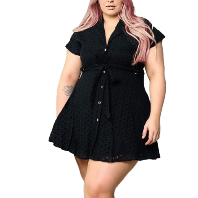 Frenchie Mini Dress PLUS