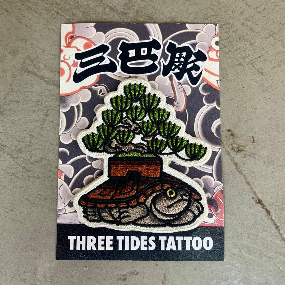 亀松 BONSAI TURTLE VERCLO PATCH CONVEX YUSUKE HAMAMOTO