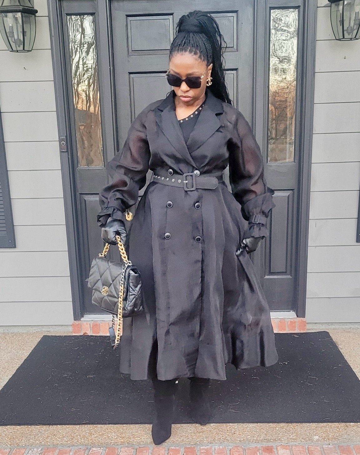 Image of The Elegant Metallic Trench 