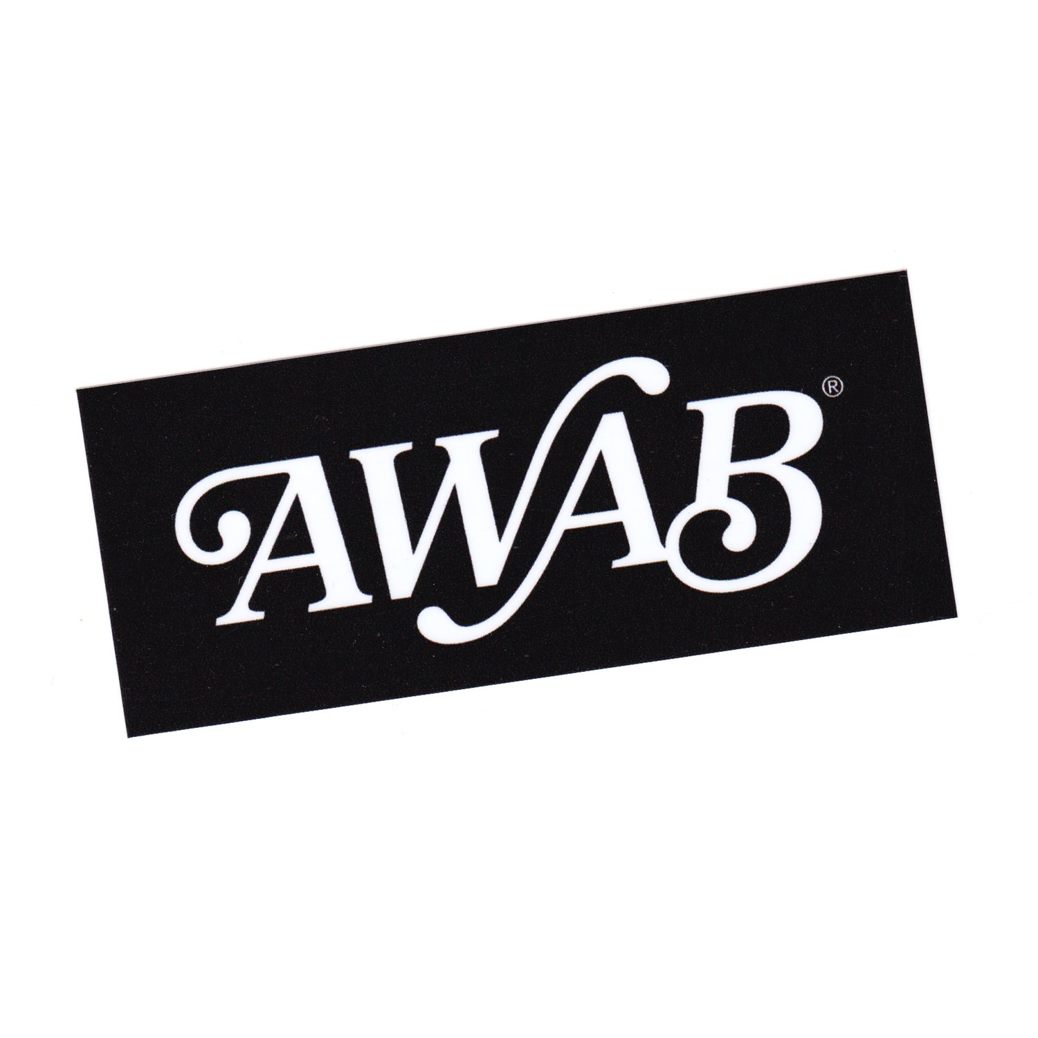 Image of 2x AWAB Die-Cut Decals 