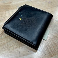 Image 2 of RTS Hand Painted Snap Wallet - Bear