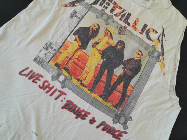1995 Metallica Cit Off T-Shirt