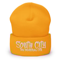 Image 4 of South City The Indu$trial City Cuffed Beanie