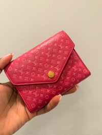 Image 1 of Pink LV WALLET