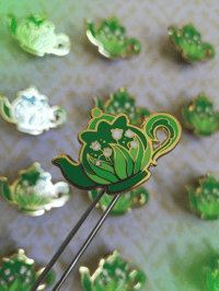 Image 4 of Tea Pot Hard Enamel Pin