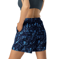 Image 4 of Ocean Camo Unisex Athletic Shorts