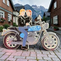 Image 1 of IN-STOCK - Biker - Kristoff & Anna