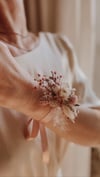 Bracelets floral vieux rose 