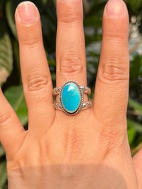 Image 2 of Stamped Double Band Royston Ring 10.5