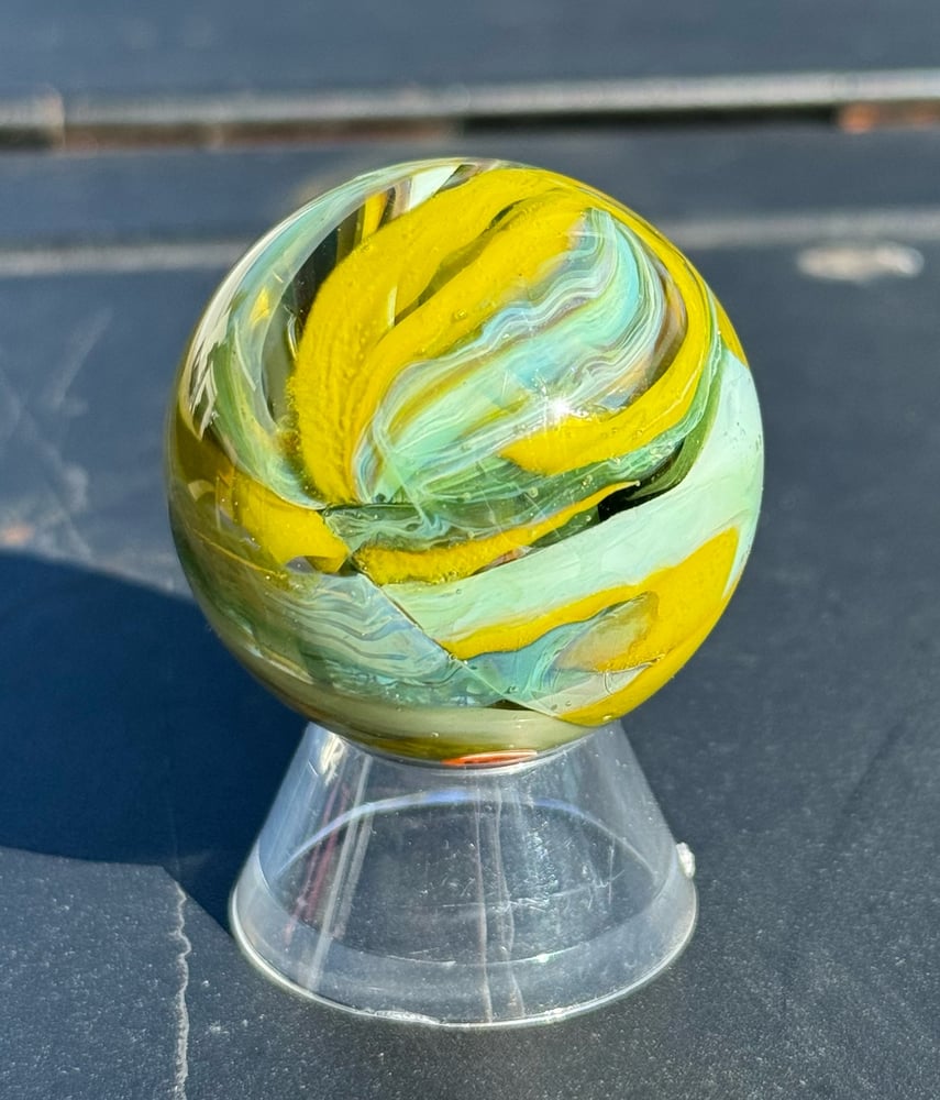 Image of Green Junk Planet Marble 