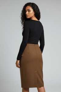 Image 1 of Ralph Lauren Purple Label Pencil Skirt