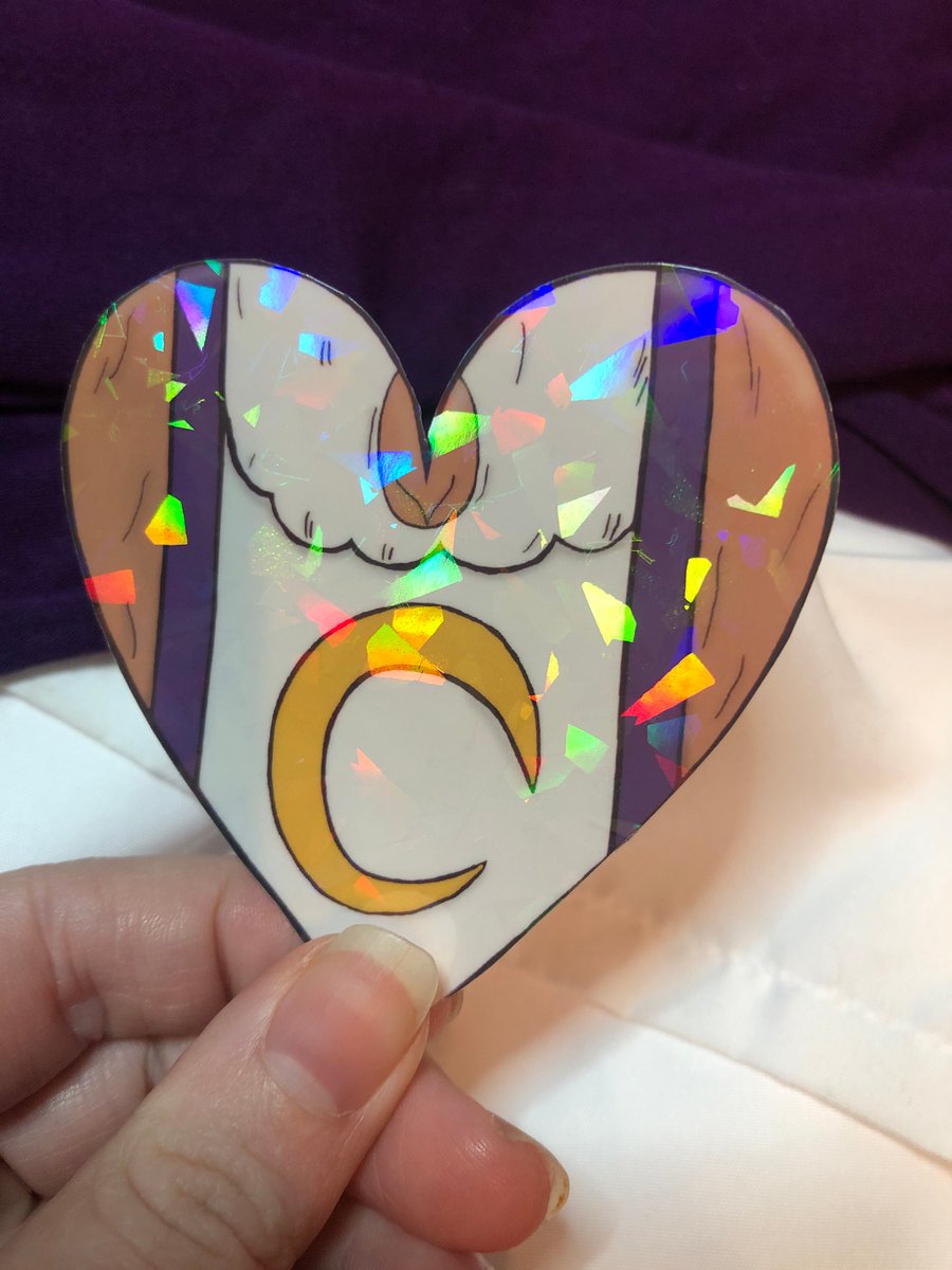 Image of Pro Hero Heart Sticker