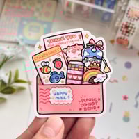 Image 2 of Happy mail diecut sticker