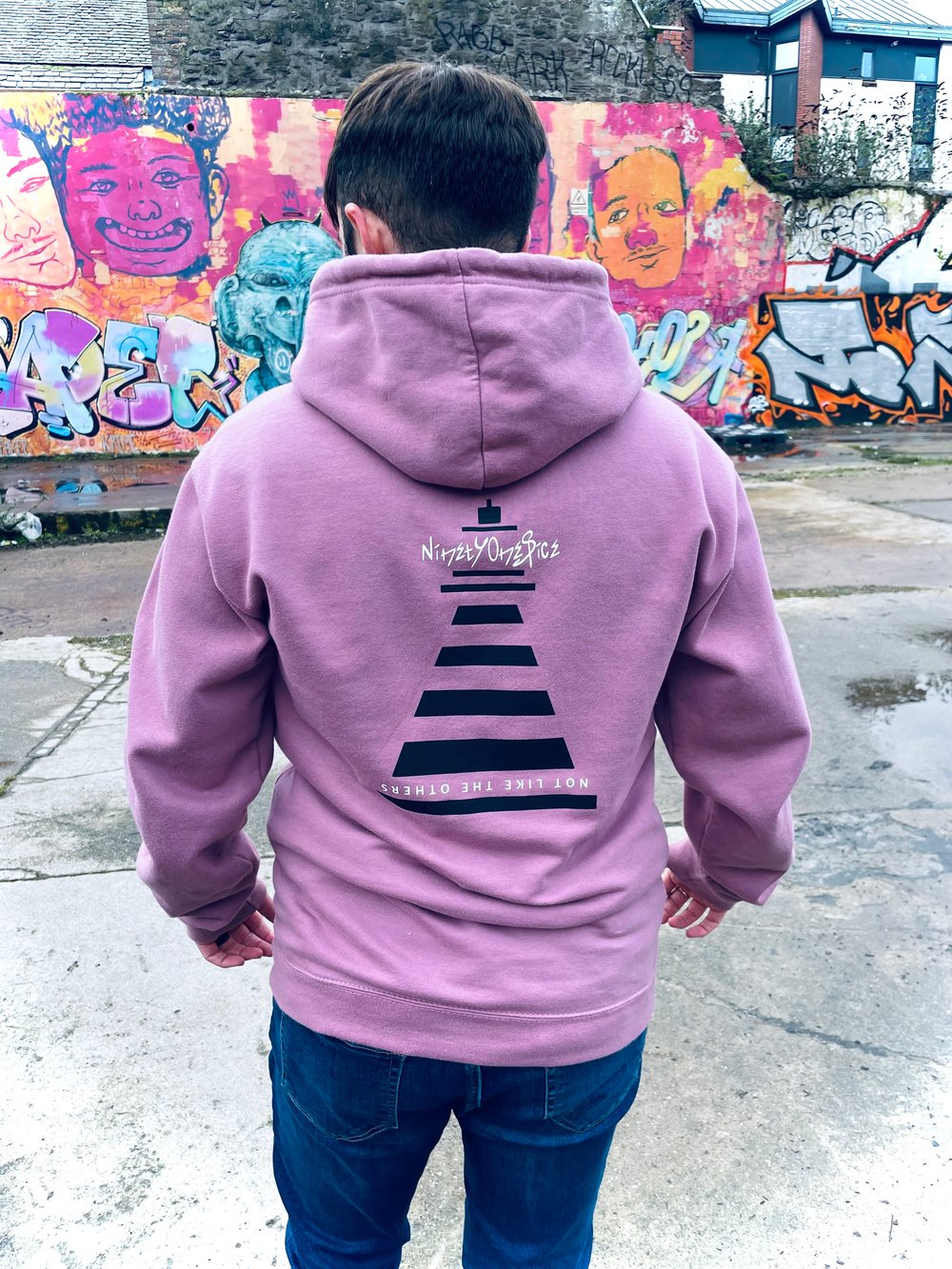 Image of Dusty Purple Lighthouse Hoody