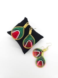 Image 7 of Drop Earrings Not Bombs (Made in Egypt)