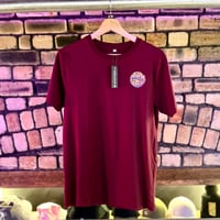 Image 1 of Extreme Culture® - (X SMALL) Exclusive T-Shirt Burgundy Slimeball