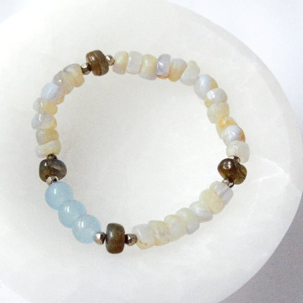 Image of Harmony, Abundance, & Protection Gemstone Bracelet