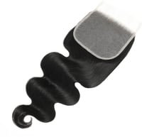 Image 1 of 5x5 Transparent closure 