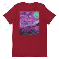 Image 4 of Starry Night Nuclear Fuchsia T-shirt
