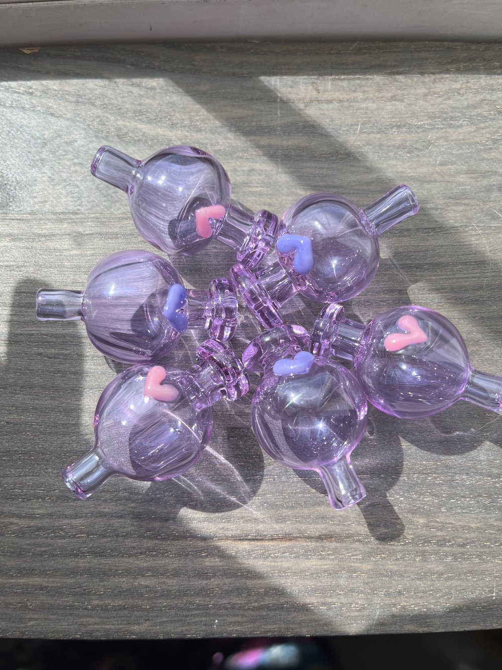 Image of purple carb cap