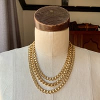 Image 3 of Givenchy Gold Tone Necklace 