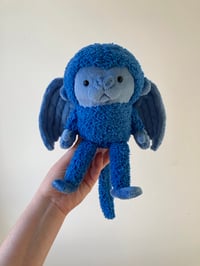 Image 1 of Small flying monkey Plushie - wicked - wizard of oz - made to order
