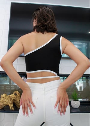 Image of Sia Contrast Top