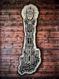 Image 2 of Barad-dûr Woodcut 