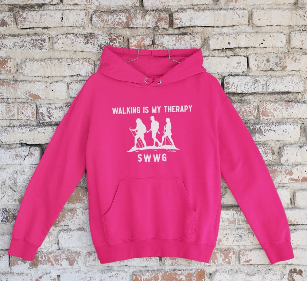 WALKING IS MY THERAPY HOODIE 